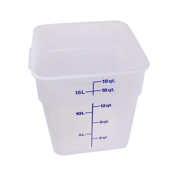 Container Translucent 18 Qt